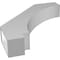 Ekena Millwork 6-in. W x 32-in. D x 36-in. H Imperial Architectural Grade PVC Knee Brace BRCP06X32X36IMP - alternate 2